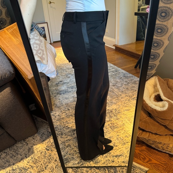 Theory Black Tuxedo Pants - Picture 3 of 7